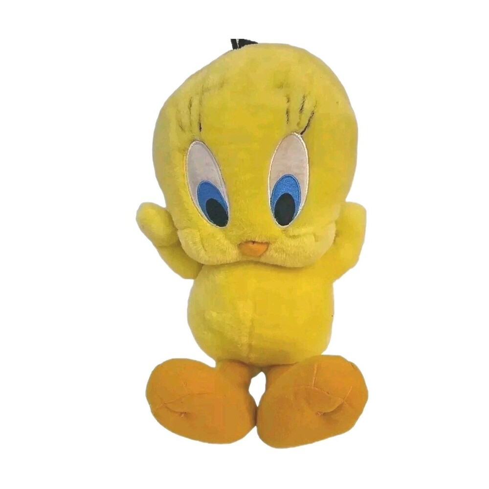 VTG Tweety Looney Tunes "Tickle Me" Stuffed Plush 14"